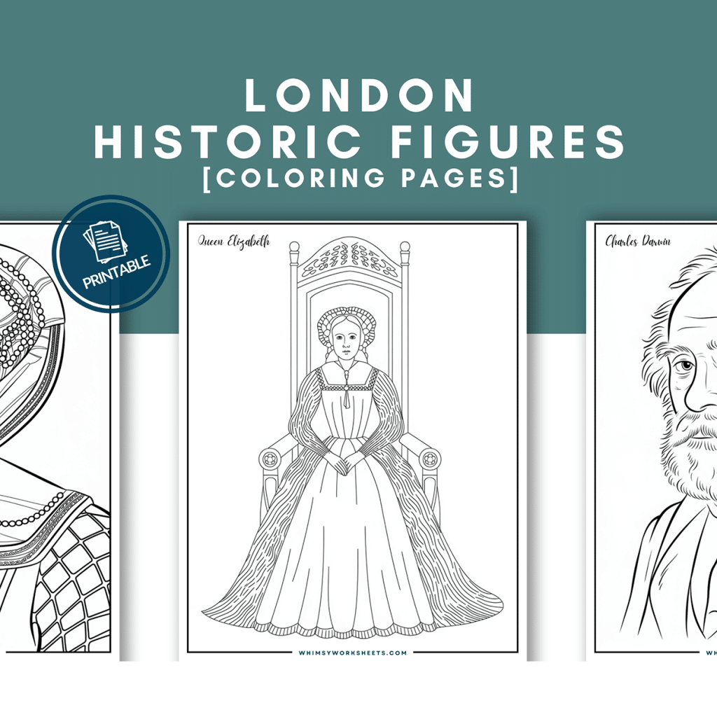 London Historic Figures Coloring Pages